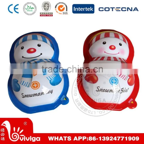 15g Sweet Funny Surprise Snowman Chocolate Egg photo-4