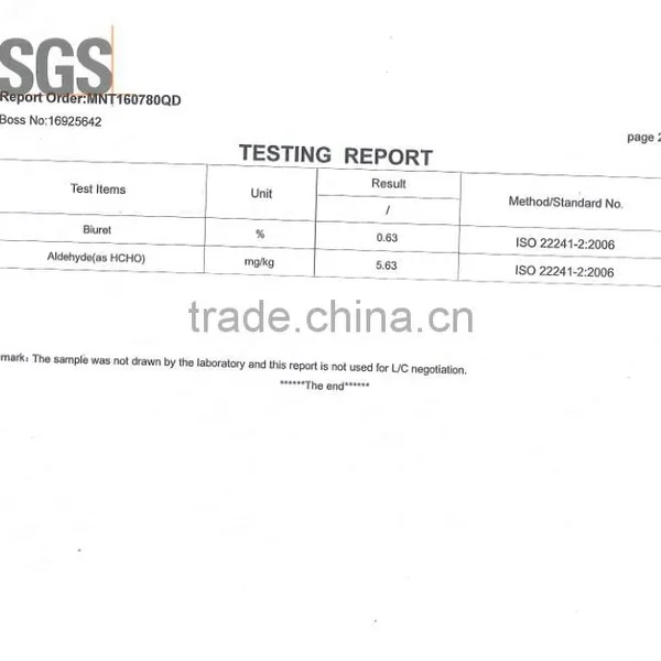 Agriculture Grade Urea Fertilizer With SGS Test photo-4