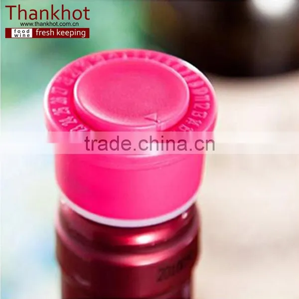 Hot Sale Plastic Christmas Wine Stopper, Bottle Stopper, Vacuum Wine Stopper