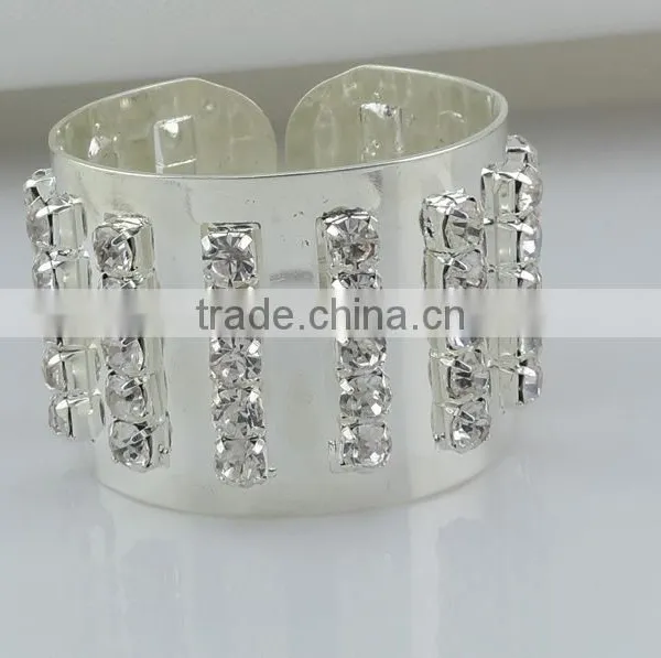 Made in China New Design Wholesale Rhinestone Napkin Rings for Wedding photo-5