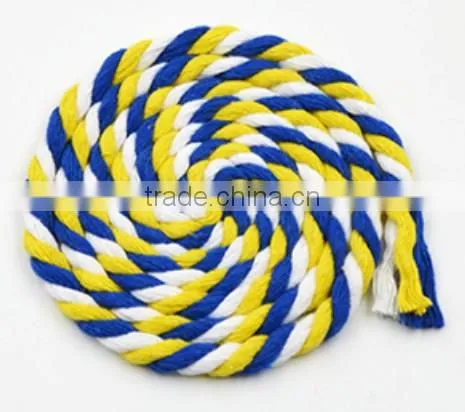 5mm Lollipop Shape Twisted Cutton Rope With Rainbow Colour photo-3