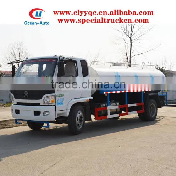 Foton Aumark EURO 3 10000L Water Tanker Truck Sale photo-2