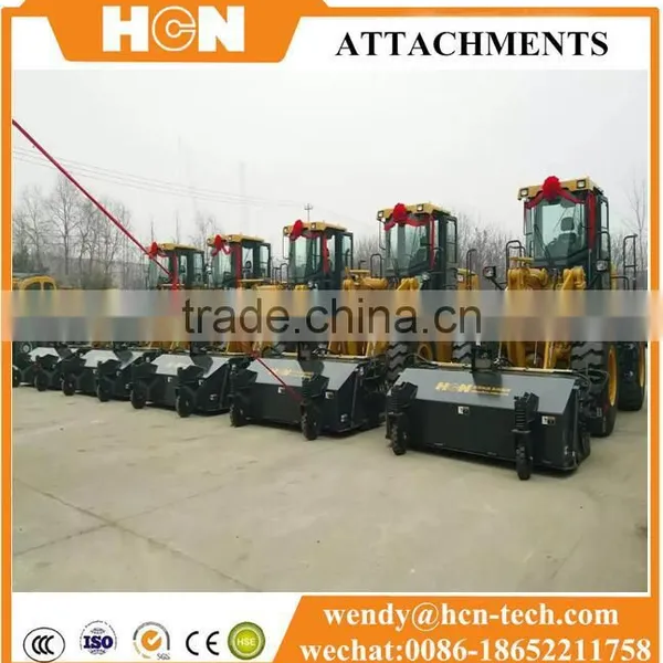 HCN BM12 Road Large Bucket Sweeper Attachment for Loaders photo-5