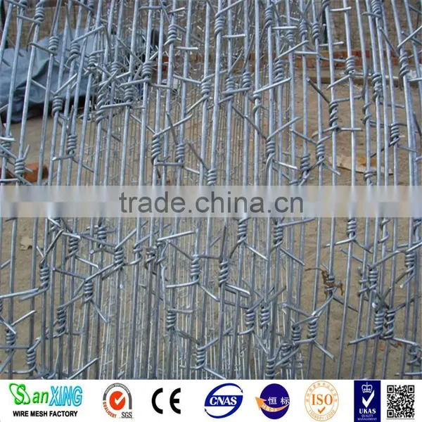 High Quality New Design Good Ventilated Small Roll Barbed Wire photo-4