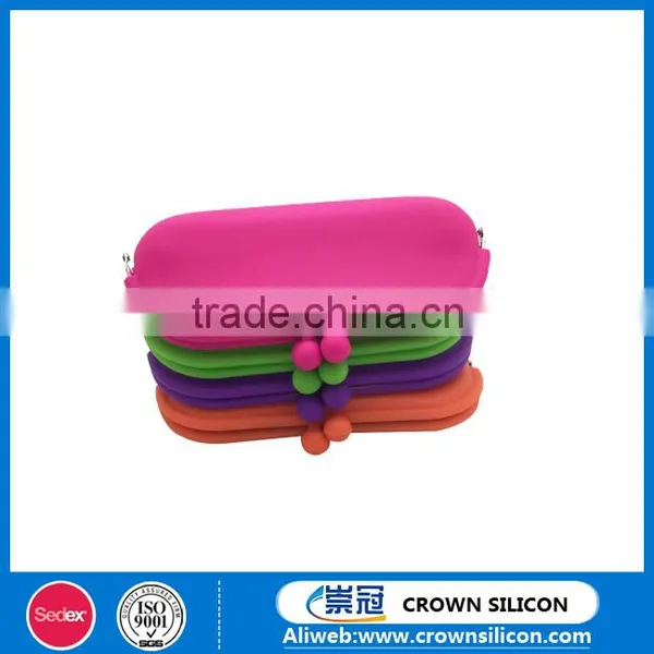 Cheap Silicone Purse Wallet/ Silicone Coin Purse/silicone Pouch photo-3
