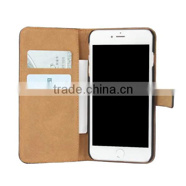 For IPhone 7 Plus High Quality Flip Leather Wallet Phone Cover With Card Slot photo-2