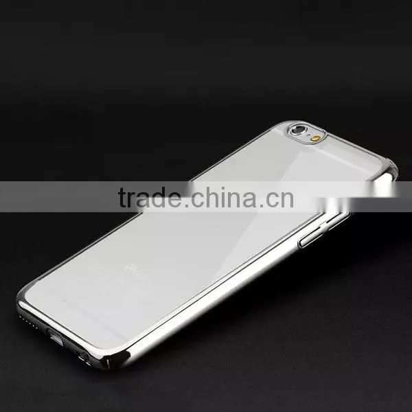 Plating Craft TPU Phone Case,transparent Protective Cover for IPhone 6S&6Plus photo-3