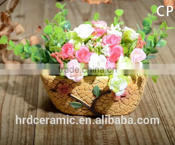 Newest Cement Flowerpot and Planter for Home and Garden photo-5