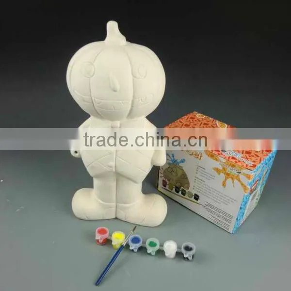 DIY Pottery Fish Coin Bank-diy Ceramic Christmas Decorations -paint it Yourself Halloween Gifts photo-6