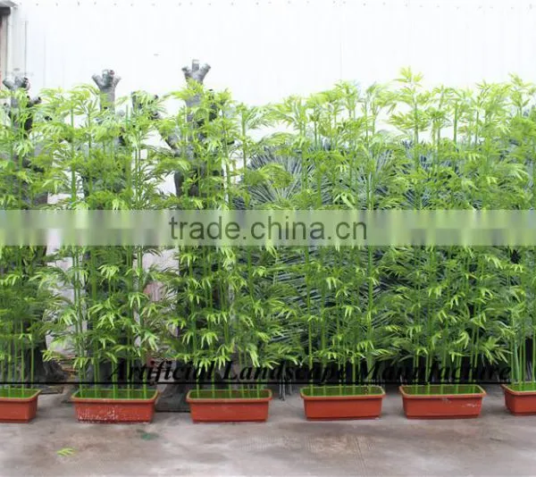 LXY160405 Green Bamboo,High Quality Artificial Bamboo Fencing photo-3