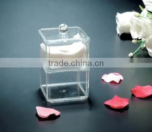 New Design Transparent Three Case Cosmetic Organiser Box photo-6