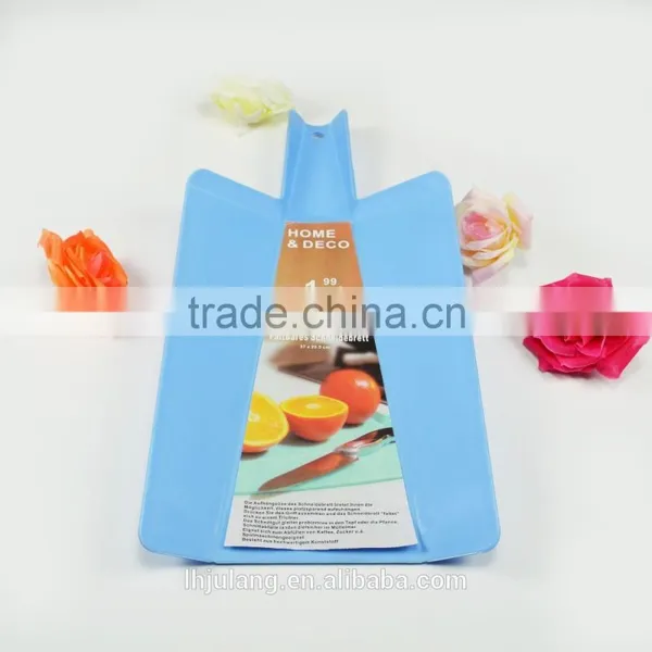 Useful Folding Plastic Cutting Board for Kitchen/Cretive Folding Plastic Chopping Board photo-6