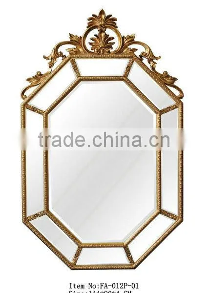 Victorian Reproduction Furniture Sets Console Table With Wall Mirror For Living Room Display photo-3