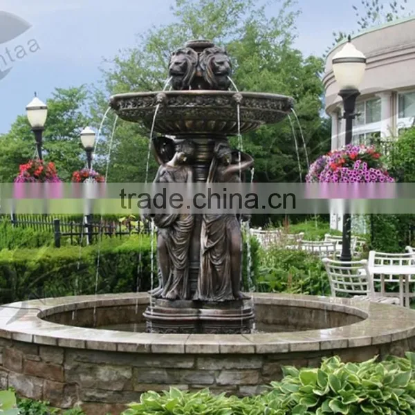 Popular Brass Fountain With Four Season Ladies photo-5