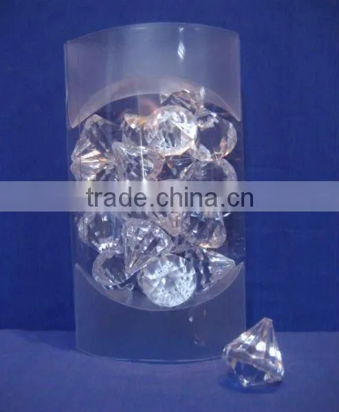 Dongguan Acrylic Craft Diamonds Shape Bead Indian Wedding Gift photo-3