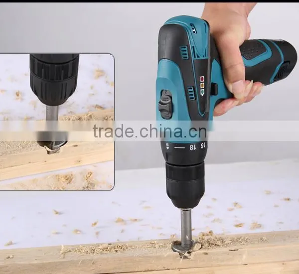 Two-speed 12V Lithium Electric Screwdriver Rechargeable Hand Drill Cordless Screwdriver photo-5
