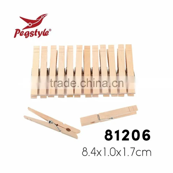 Cheap Price Useful Peg Custom Design Eco-friendly Pine Wooden Clothespin photo-2