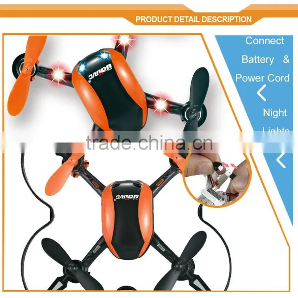 China Supplier Cheapest 2.4GHz Night Lights UDI 250 Gopro Quadcopter Mini photo-3