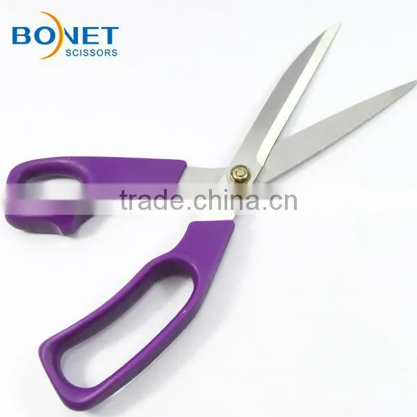 S14009 CE Certificated 9-3/4" Ultra-sharp Plastic Handle Tailor Scissors photo-3