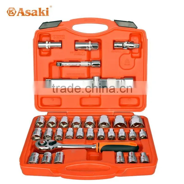AK-9772 32 Pcs 1/2 Inch High Grade Socket Tool Set photo-2