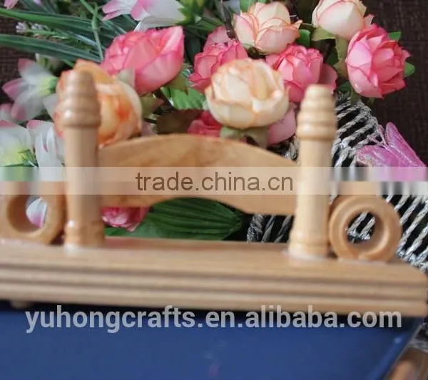 Hot Selling Bamboo Hand Fan Stand Promotional photo-2