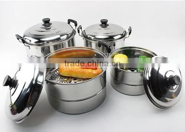 10PCS High Bosy Stainless Steel Stockpot/Cookware Stock Pot photo-3