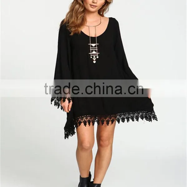 Floal Print Designs Womens Summer Swimsuit Kaftan Sexy Crochet Bikini Swimwear Cover Up Sexy Short Beach Dress photo-5