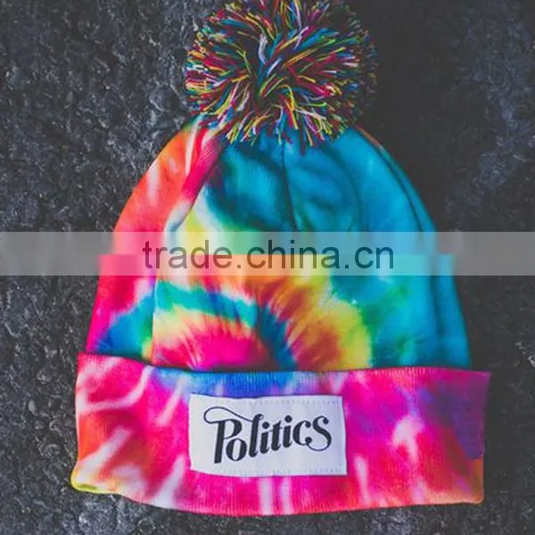High Qualty New Style Tie Dye Beanie photo-2