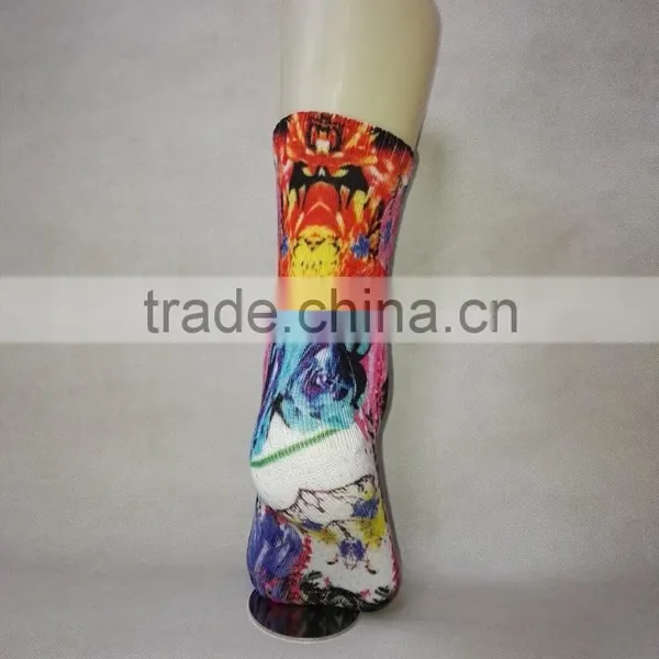 3d Print 360 Degree Seamless Sublimated Oem Dress Socks photo-6