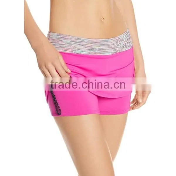 Wholesale Hot Sale Lady Designs Short Tight Skirts Training Tight Shorts Skirt photo-2