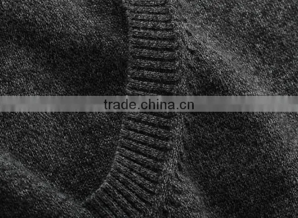 Shantou Manufacturers Mens Wool Pullover Sweater Hoody for Wholesale photo-6