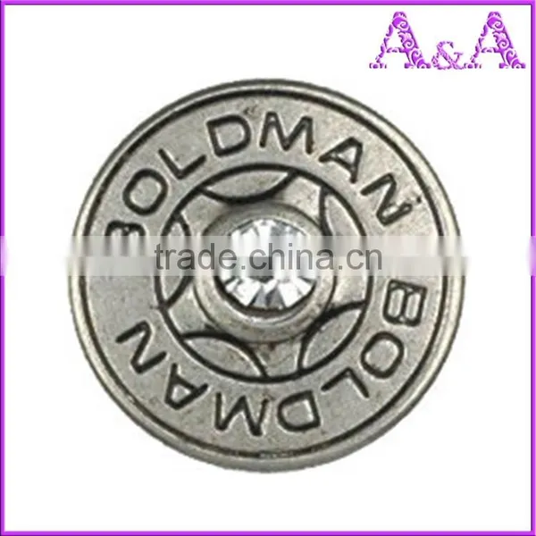 Manufactory Price Snap Button Pull Test Jeans Button With Stone for Leather photo-6
