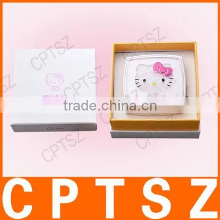 Led Double Surface Beauty Mirror Mobile Power Supply Box Portable Battery/Mirror Power Bank photo-4