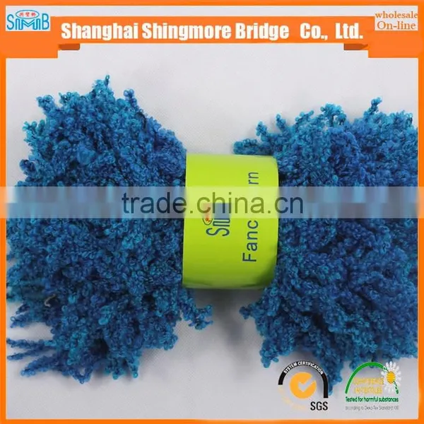 Online shopping  China novelty yarn supplier hot wholesale acrylic knitting loop yarn for neckerchief