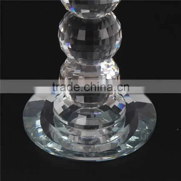 Crystal Candle Holder With Diamond Hand photo-2