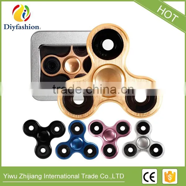 2017 Most Popular Stress Relase Stainless Steel Hand Fidget Spinner and Finget Spinner photo-5