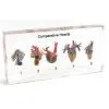 QF Educational Embedded Specimen Teaching Material School Supply - Comparative Hearts