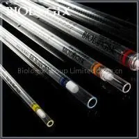 TC Treated 1ml, 2ml, 5ml, 10ml, 25ml, 50ml Transparent PS Non-pyrogenic, DNA And RNA Free Individually Wrapped Serological Pipettes