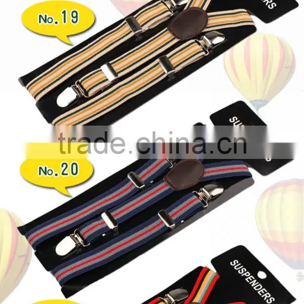 Striped Adjustable Boy/Girls Kid Toddler Suspenders Braces photo-2