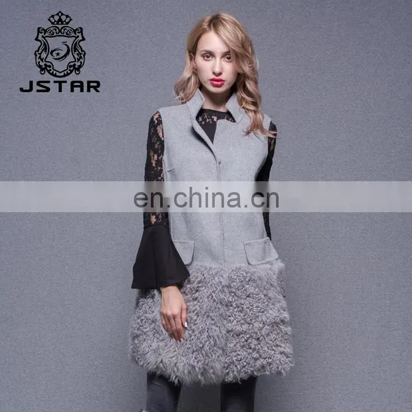 New Fashion Winter Cashmere Coat Ladies Long Vest Design photo-3