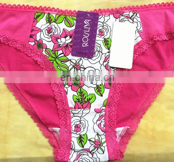 OEM 2016 New Lace and Cotton Female Underwear M/L/XL photo-2