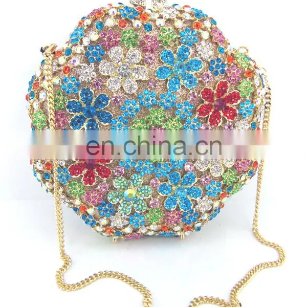 Crystal Diamante Evening Bag Clutch Purse Party Clutch Bag photo-2