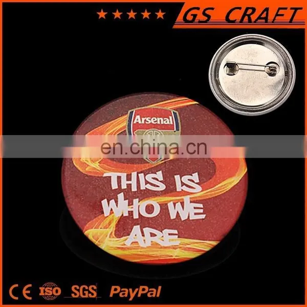 Souvenir/Custom Shape Tinplate Button Badges Souvenir /square Button Badge Souvenir Items photo-5