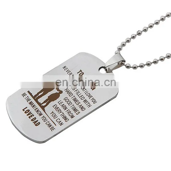 Popular Metal Army Custom Logo Printed Dog Tag for Men photo-6