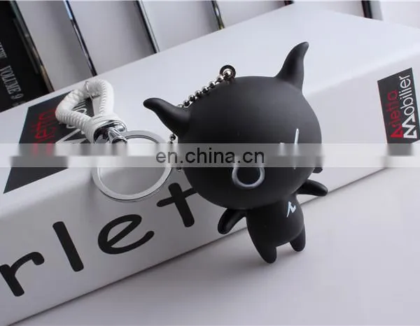 Korean Creative Cartoon Shape Keychain Leather Bag Accessory photo-2