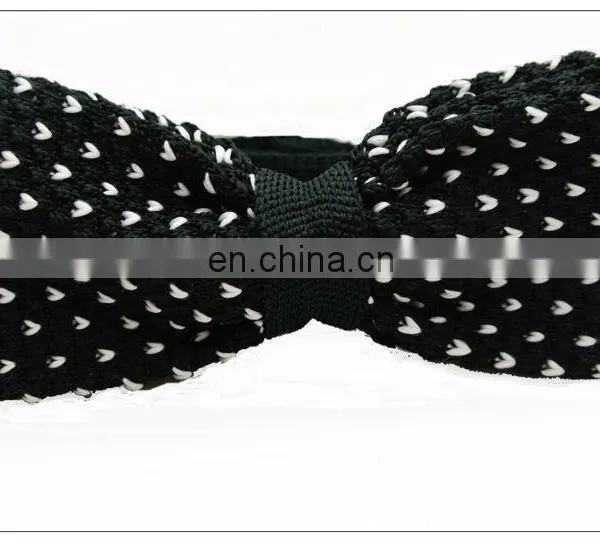 Knitted Pre-tied Bow Tie