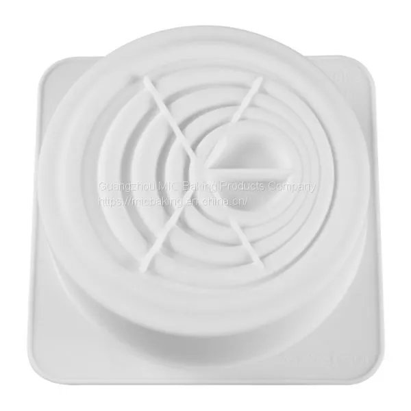 Free Sample Food Grade Heat Resistant Nontoxic Silicone Mousse Cake Friandises Pudding Baking Mold Tool Round Shape photo-3