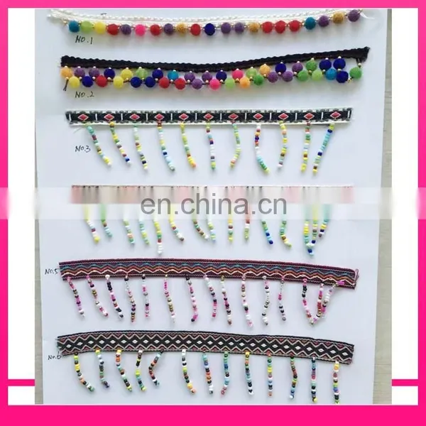 Beaded Tassel Fringe Trim Hea195 photo-4