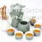 Semi Automatic Kung Fu Tea Set, Household Ceramic Cup Set photo-2