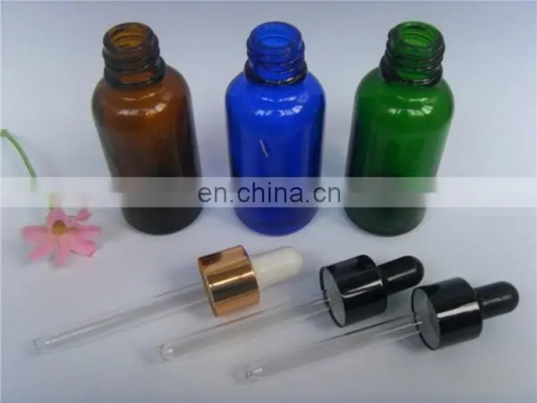 15ml 30ml Refill Empty Amber/ Cobalt Blue/ Green Essential Oil Glass Dropper Bottle photo-4